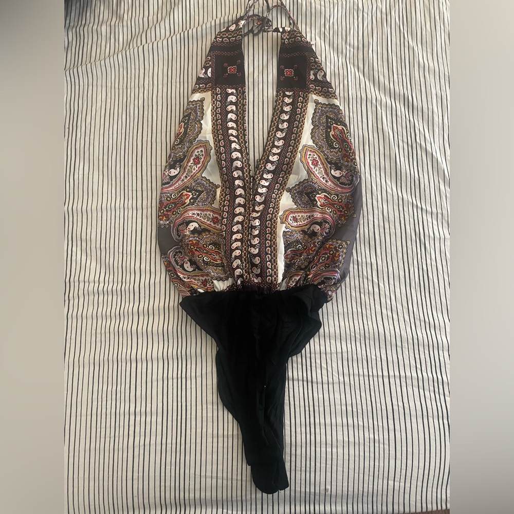 Handkerchief top. Bodysuit. Very sexy!